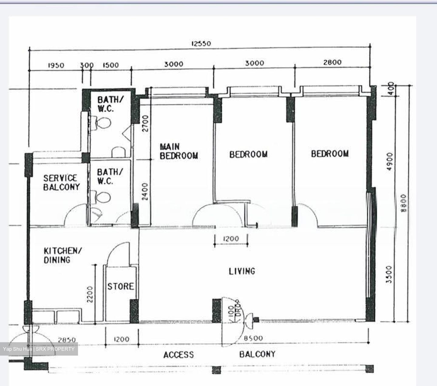 Blk 554 Serangoon North Avenue 3 (Serangoon), HDB 4 Rooms #618201631